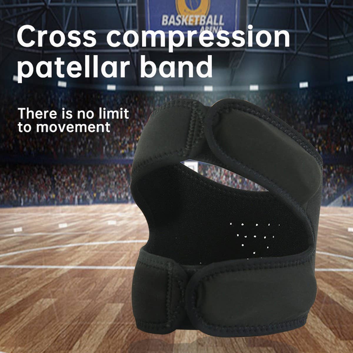 Composite Patella Knee Brace with Compression