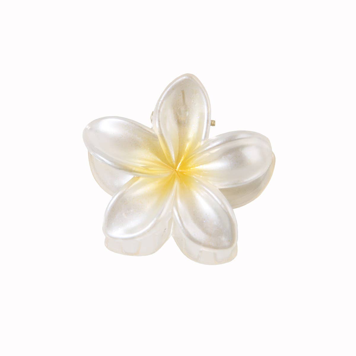 Candy Color Plumeria Hair Claw, Sweet Floral Clip_CWMM4985