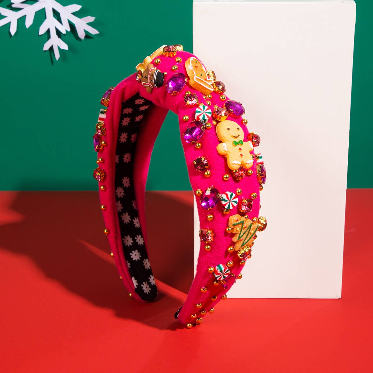 CHRISTMAS ELEMENT ACCESSORY CLOTH SET DRILL HOOP