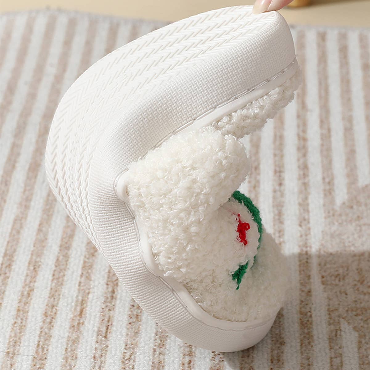 HOME CHRISTMAS TREE WARM COTTON SLIPPERS