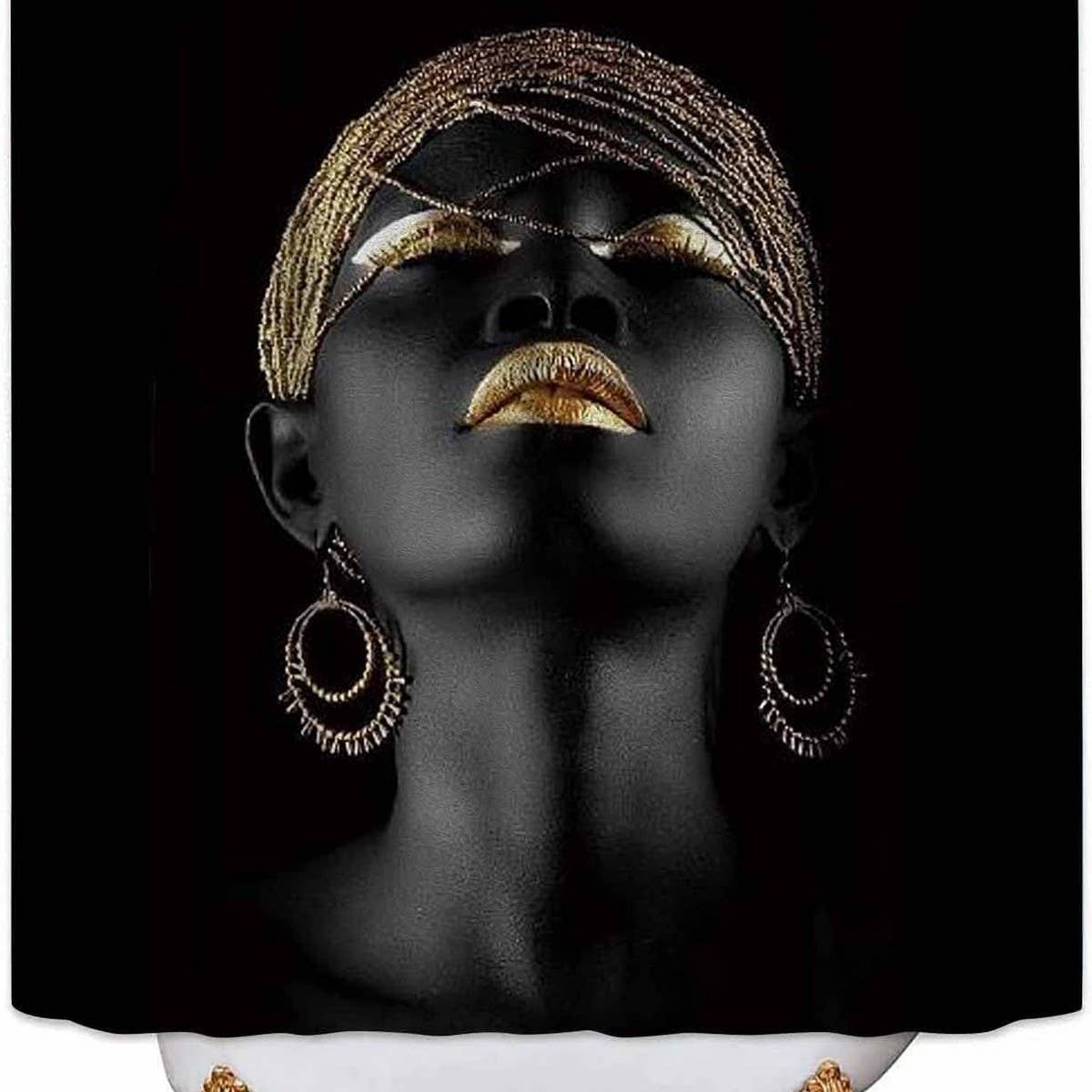 DIGITAL PRINTING BATHROOM SHOWER CURTAIN