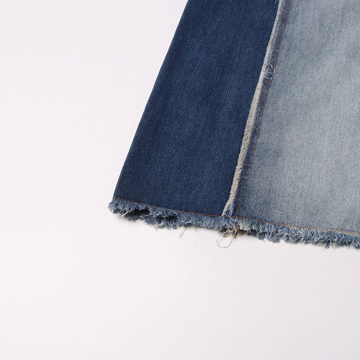 WOMENS HIGH WAISTED WIDE LEG LOOSE FITTING JEANS