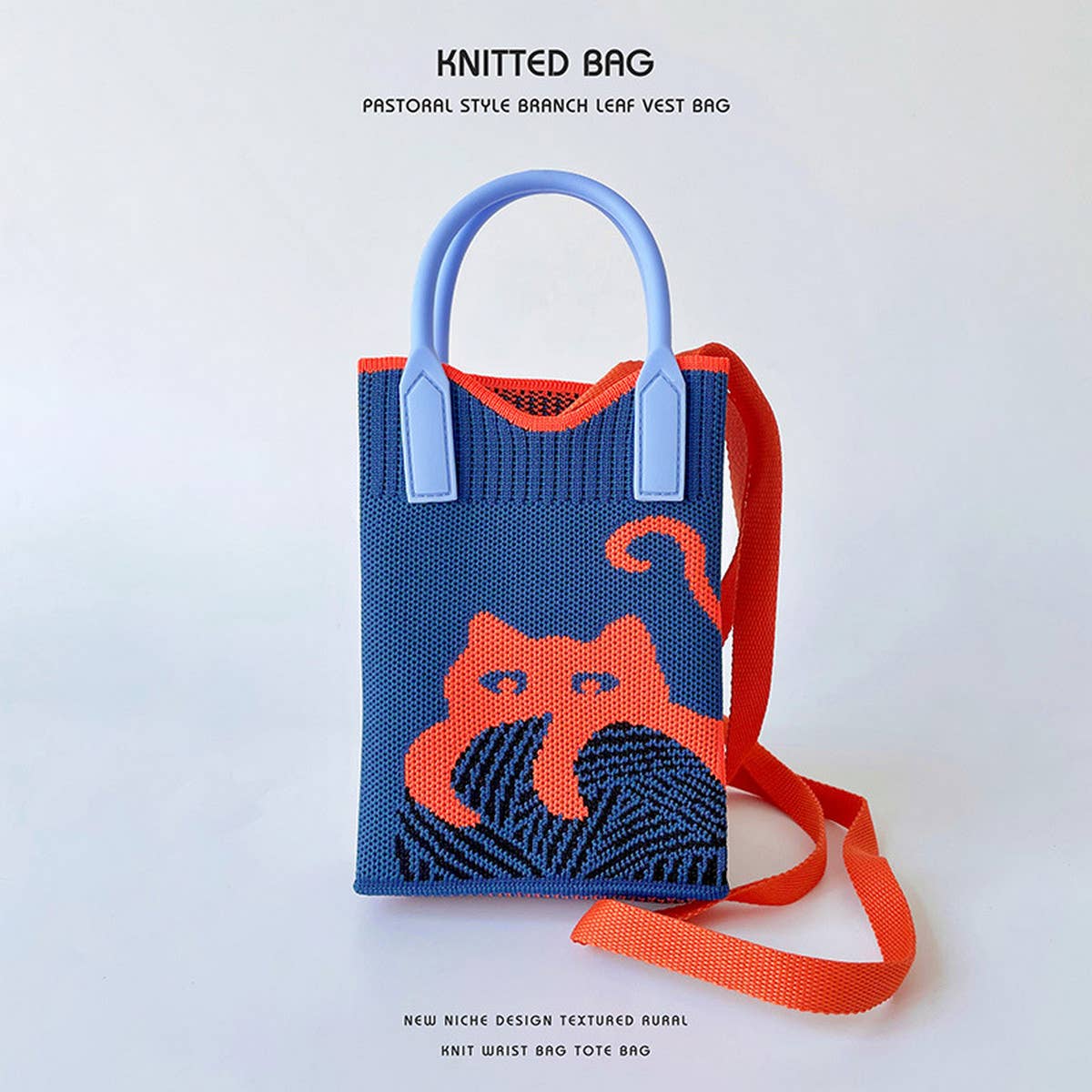 KNITTED PORTABLE SHOULDER CROSSBODY BAG_CWAB1510