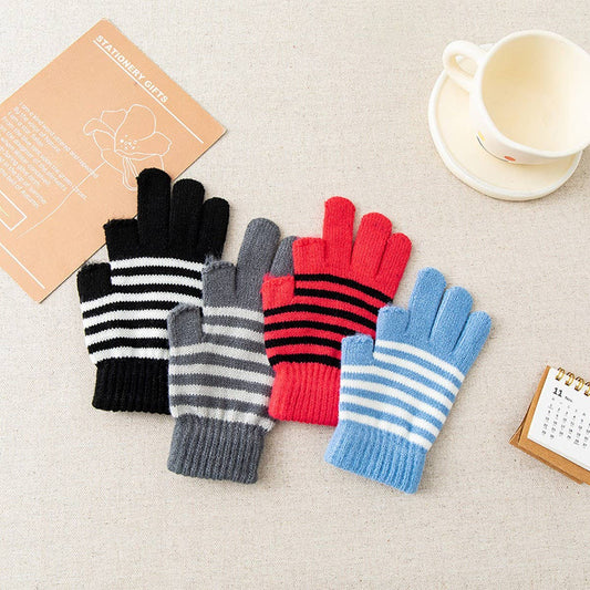 WINTER VELVET WARM KNITTED TOUCH SCREEN GLOVES_CWAG0195