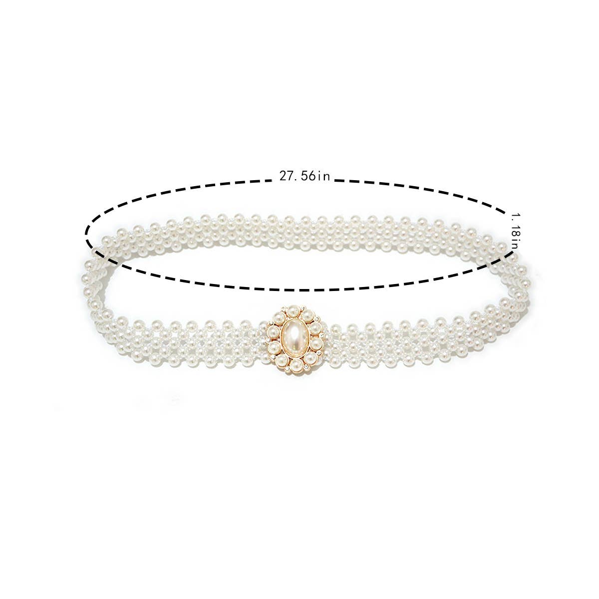 NEW GEMSTONE PEARL VERSATILE BELT_CWABE0498