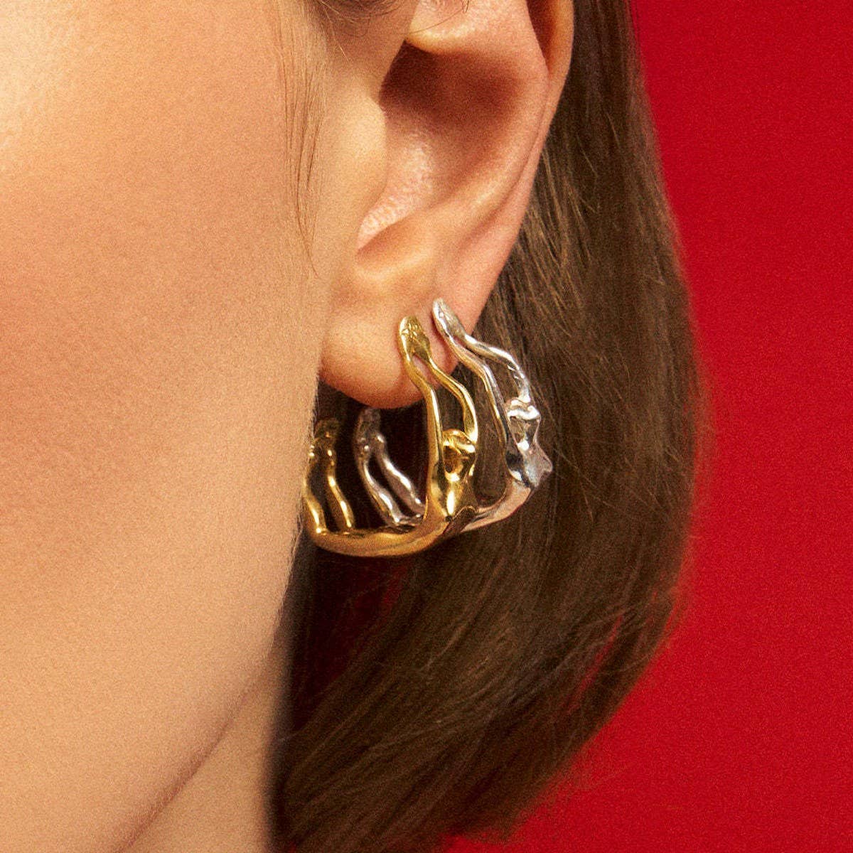 Fashionable Simple High-grade Irregular Earrings