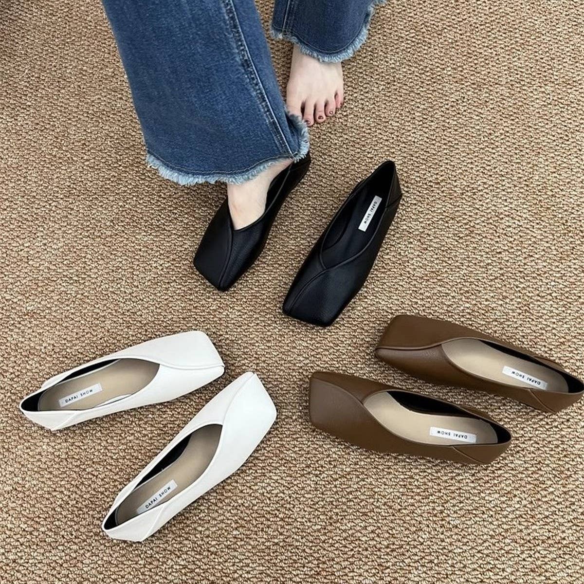 Low Heel Soft Sole Mary Jane Loafers