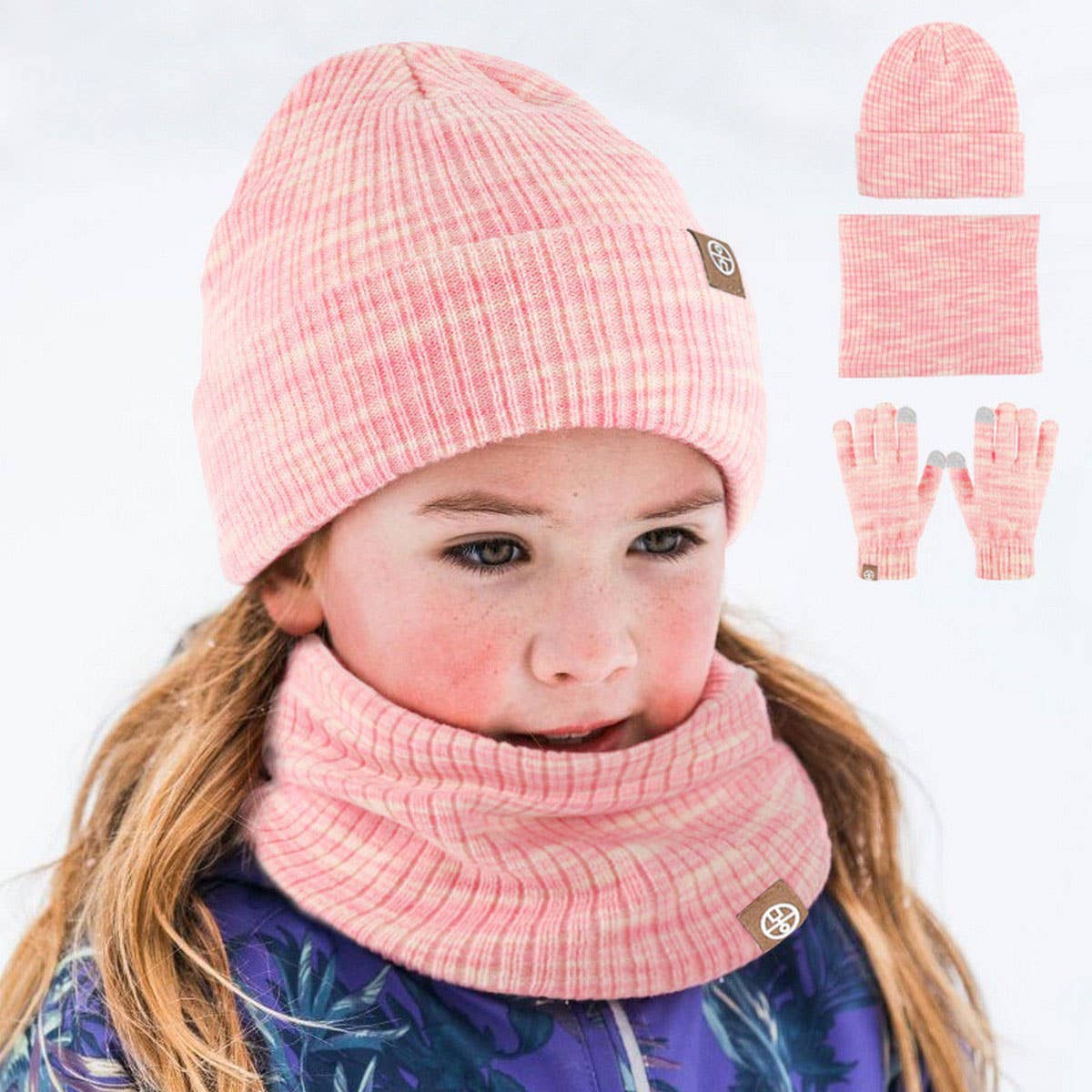 NEW WINTER CHILDREN'S KNITTED THREE-PIECE SUIT_CWMM2775