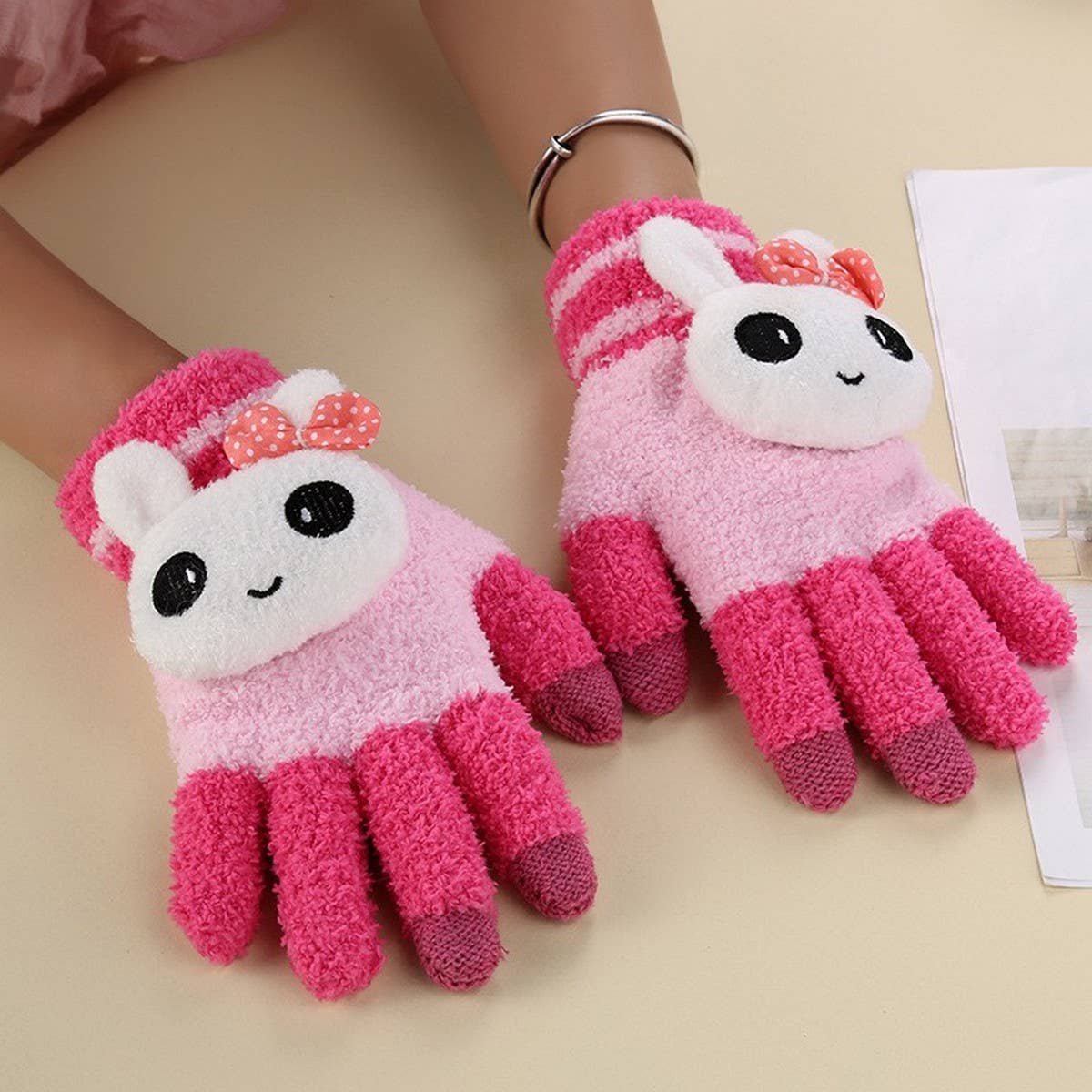 WINTER WARM CYCLING GLOVES FOR OLDER KIDS_CWAG0154