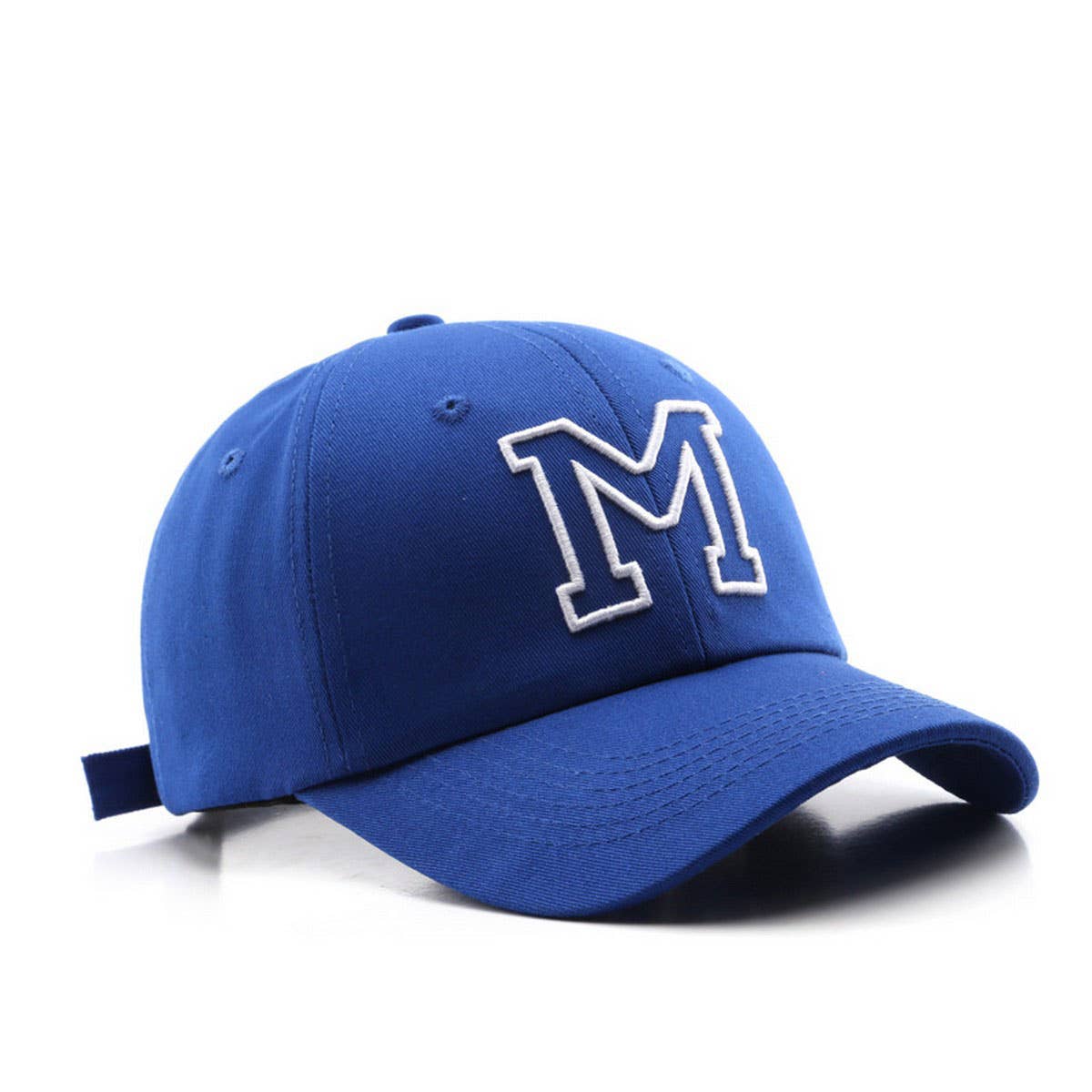 Mesh M Letter Embroidered Baseball Cap ? Unisex CWAH2837