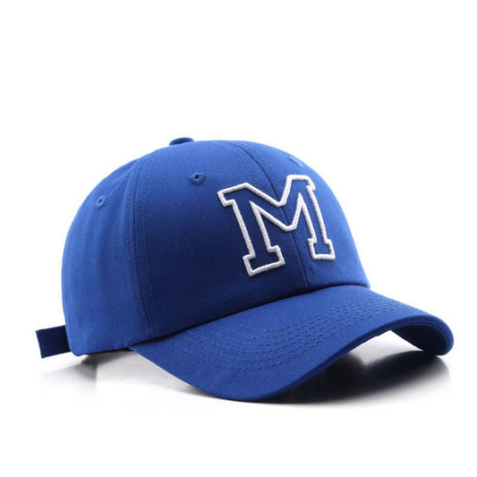 Mesh M Letter Embroidered Baseball Cap ? Unisex CWAH2837
