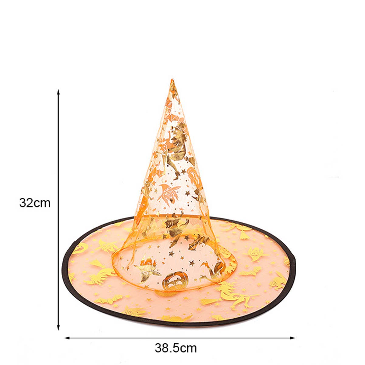 CWAH4033_HALLOWEEN PARTY DRESS UP WITCH HAT