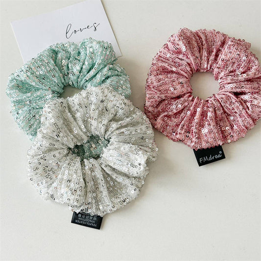 SUPER SHINY TEMPERAMENT LARGE INTESTINE HAIR RING