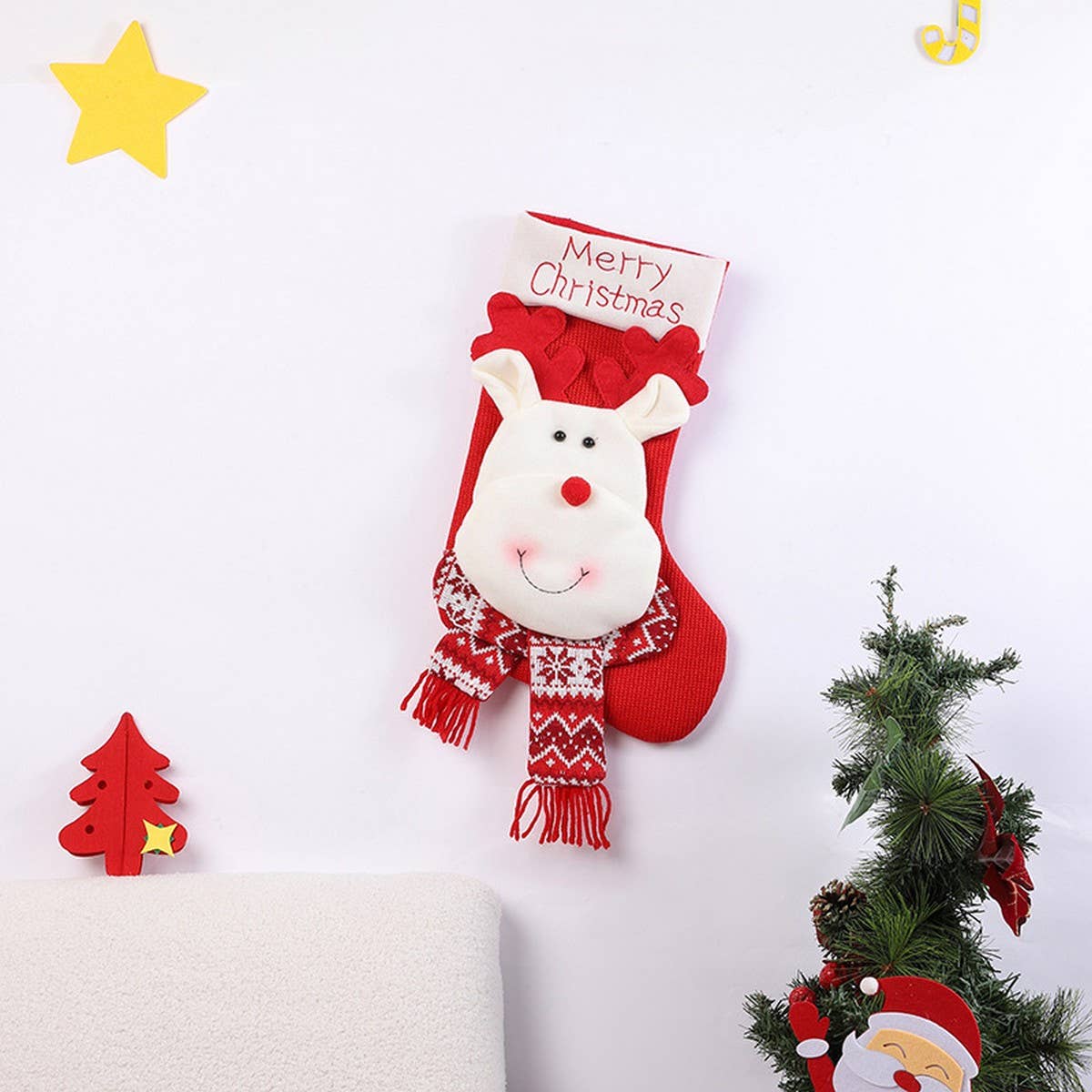 CHRISTMAS DECORATIONS CHRISTMAS STOCKINGS GIFT BAGS