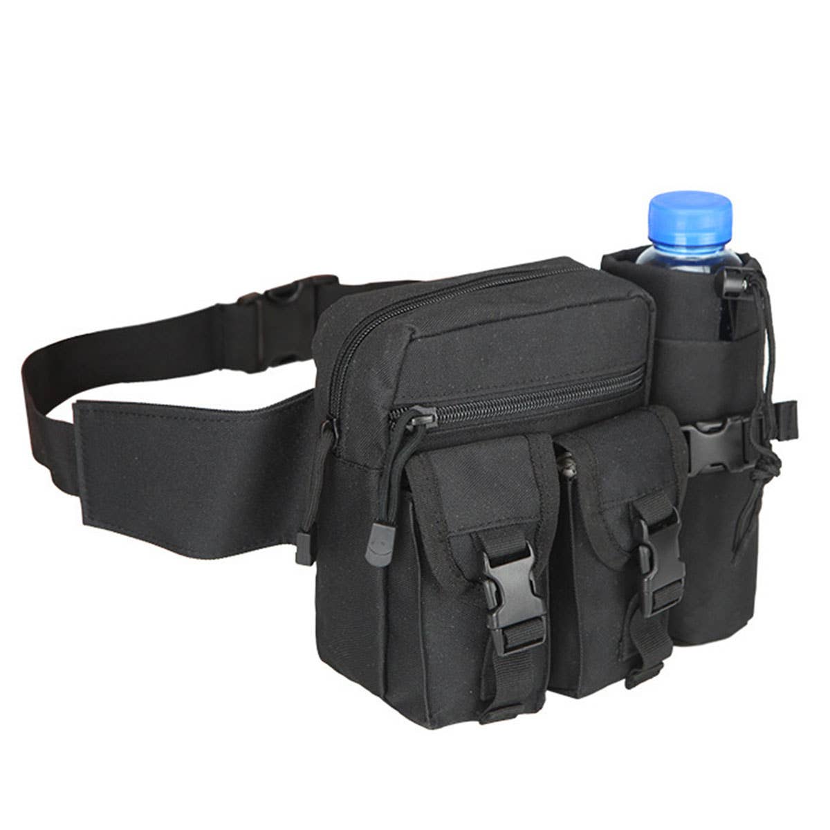 Outdoor cycling and fishing with a waist bag