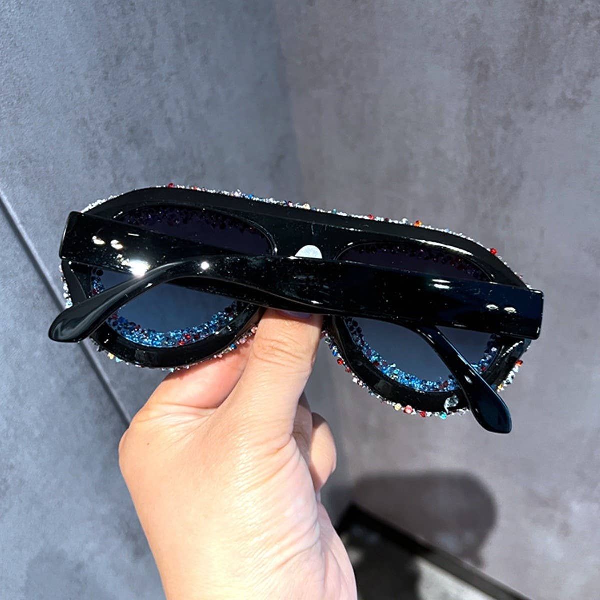 FASHION LARGE FRAME LUXURY DIAMOND FULL SUNGLASSES_CWASG0799