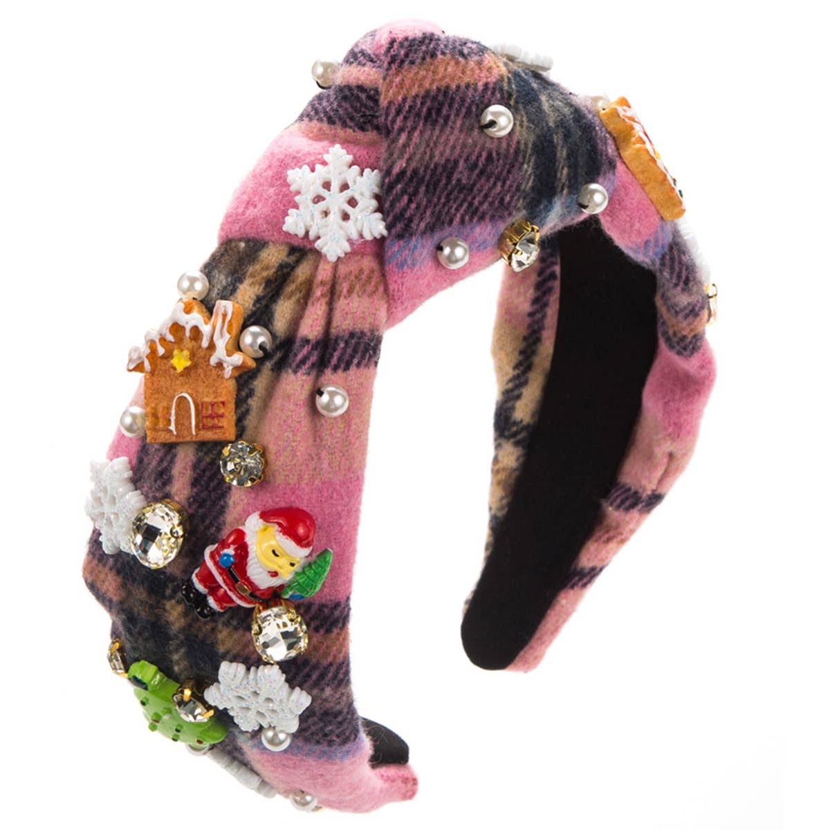 CHRISTMAS HEADBAND CLASSIC MESH FABRIC