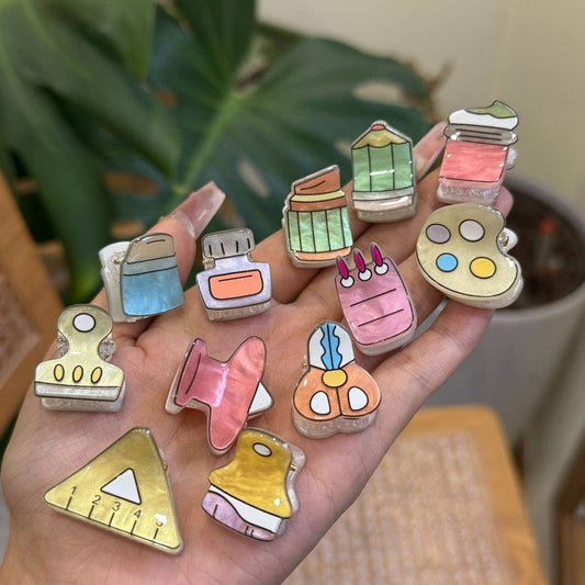 CWAHA4508_MINI STATIONERY CUTE HAIR CLIP