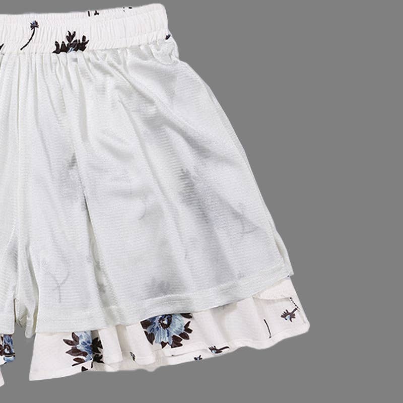 PLUS SIZE HIGH-WAISTED CULOTTES