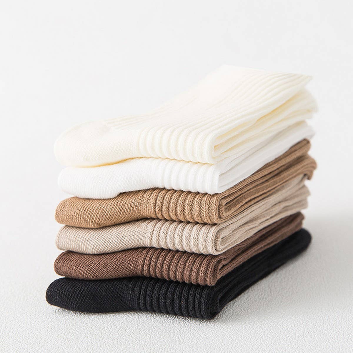 CASUAL SPORTS ALL-MATCH SOLID COLOR SOCKS_CWMS1125