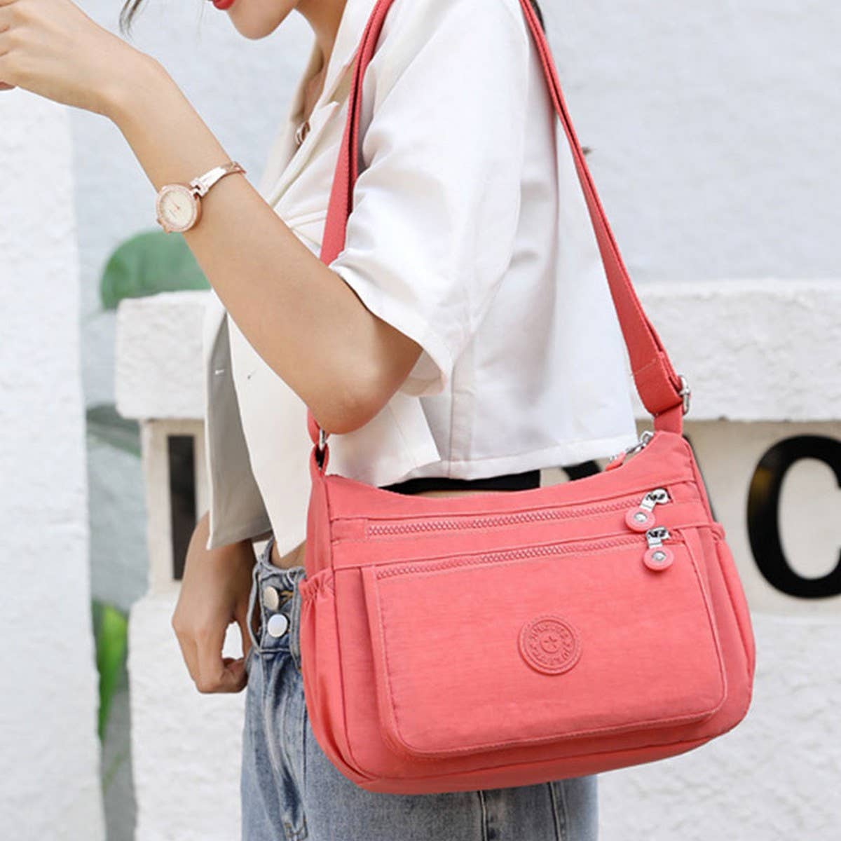 VERSATILE FASHION NYLON SHOULDER CROSSBODY BAG