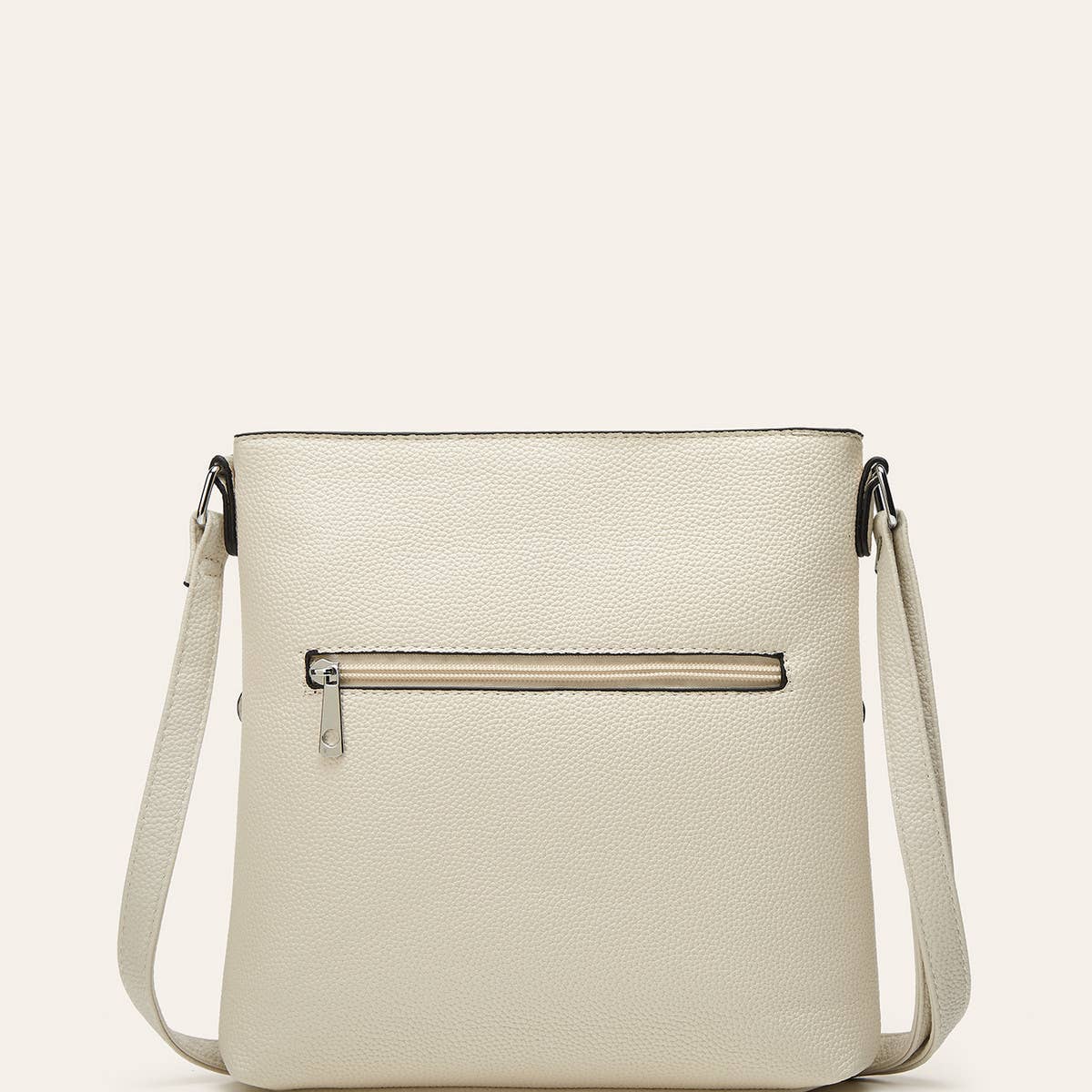 SIMPLE TASSEL LARGE CAPACITY SHOULDER BAG_CWAB2653