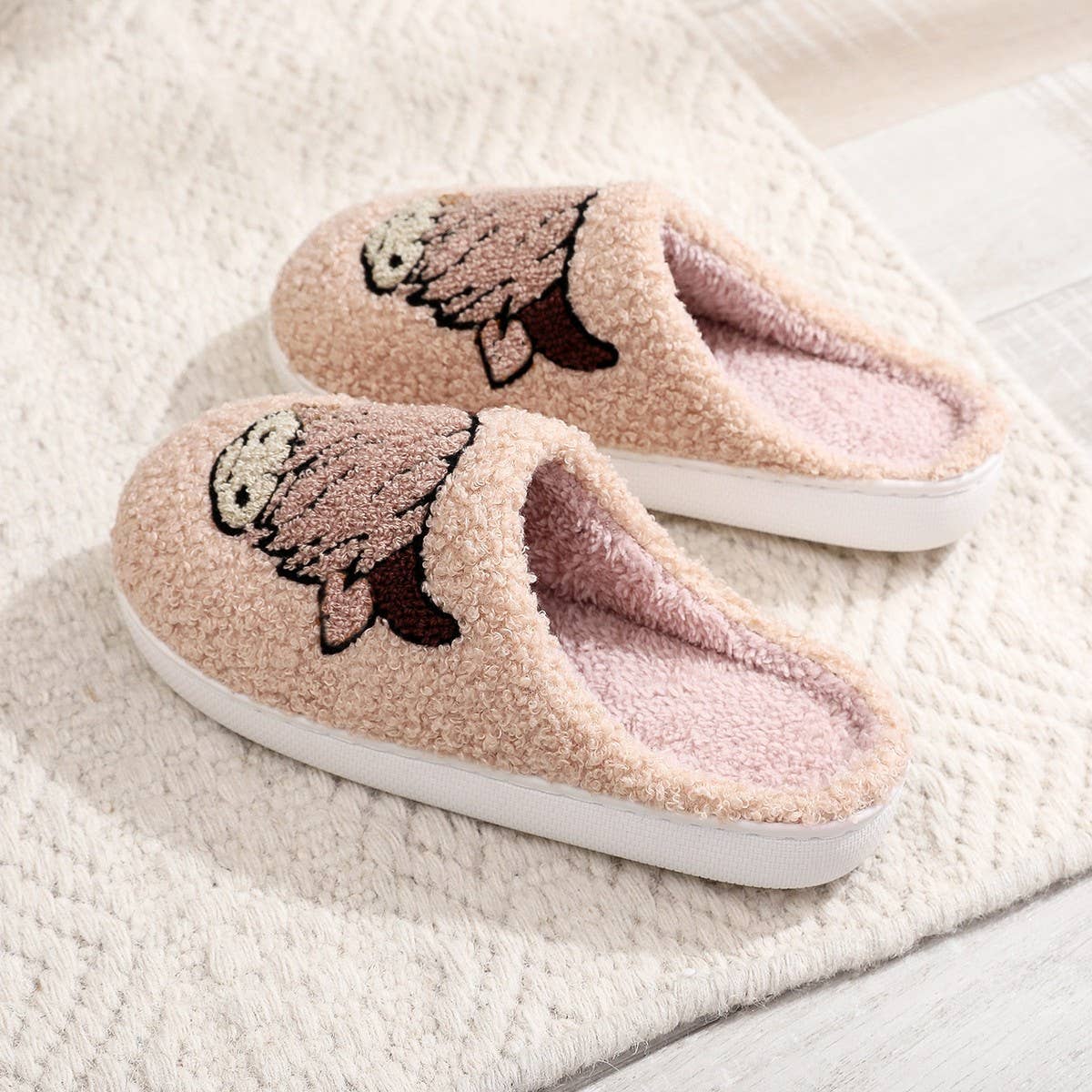 CHRISTMAS HOT-SELLING ANIMAL PRINT COTTON SLIPPERS