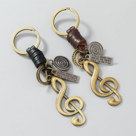 CREATIVE HAND-WOVEN RETRO KEYCHAIN