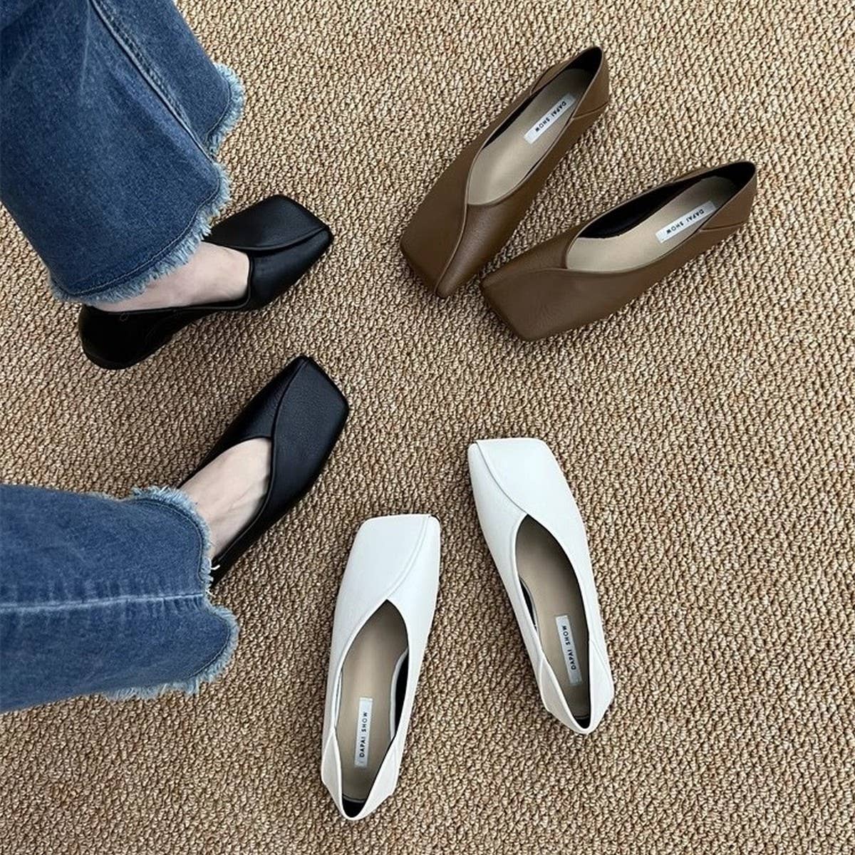 Low Heel Soft Sole Mary Jane Loafers