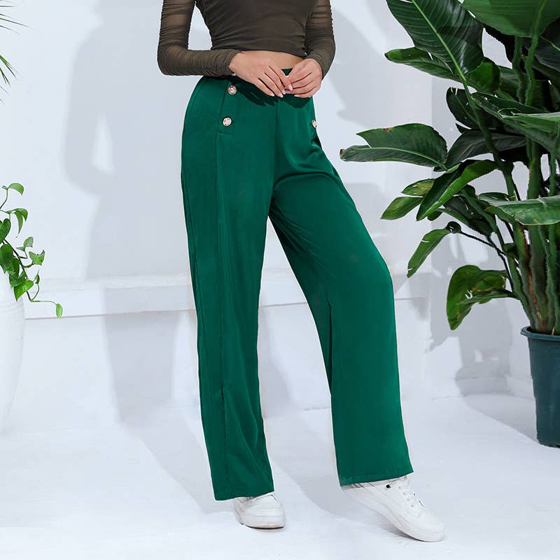 HIGH-WAISTED PANTS SUIT PANTS CASUAL PANTS