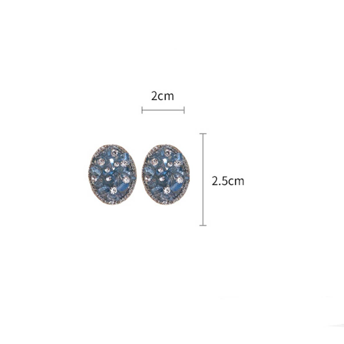 OVAL TEMPERAMENT TREND EXQUISITE EARRINGS_CWAJE2334