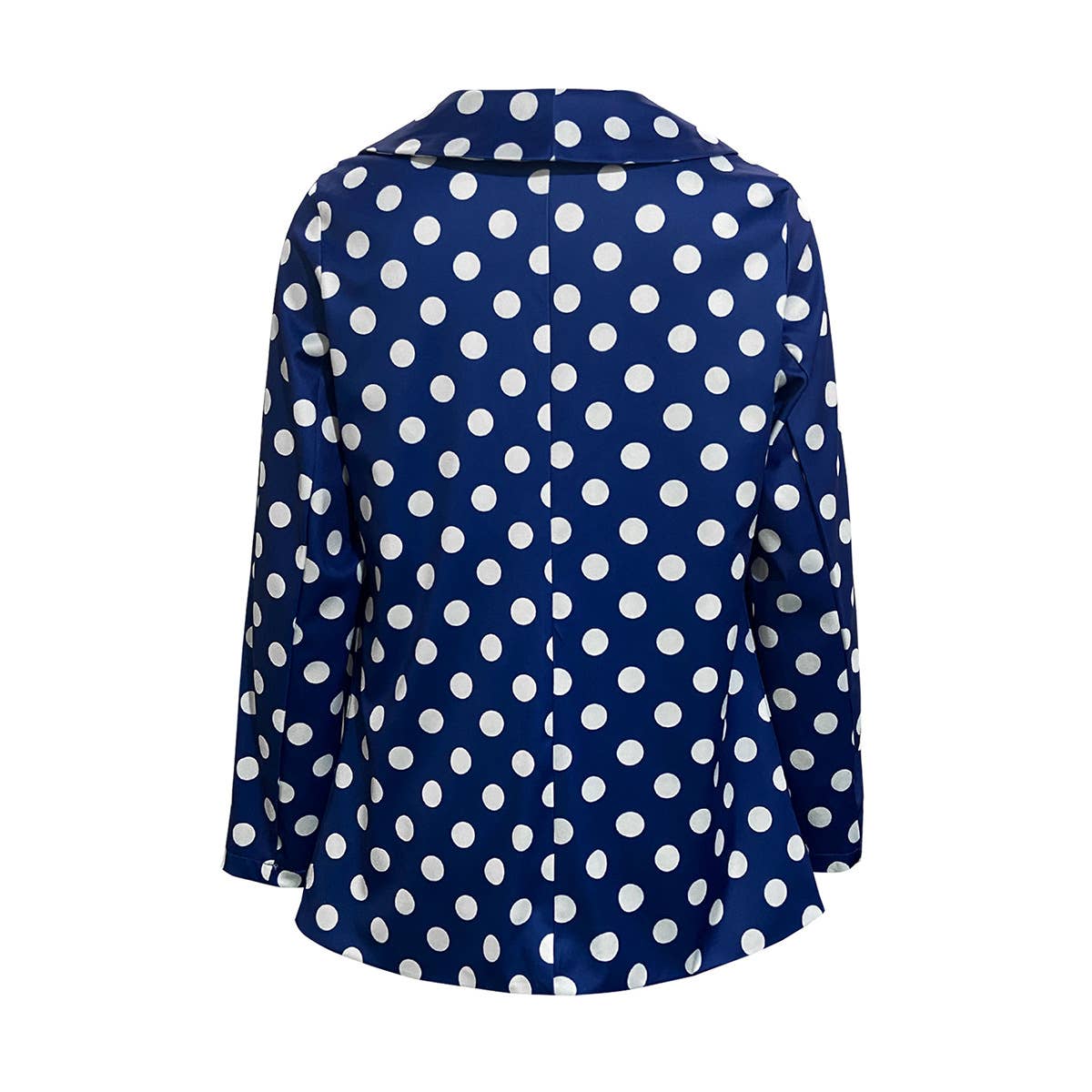 LONG SLEEVE POLKA DOT SMALL SUIT JACKET
