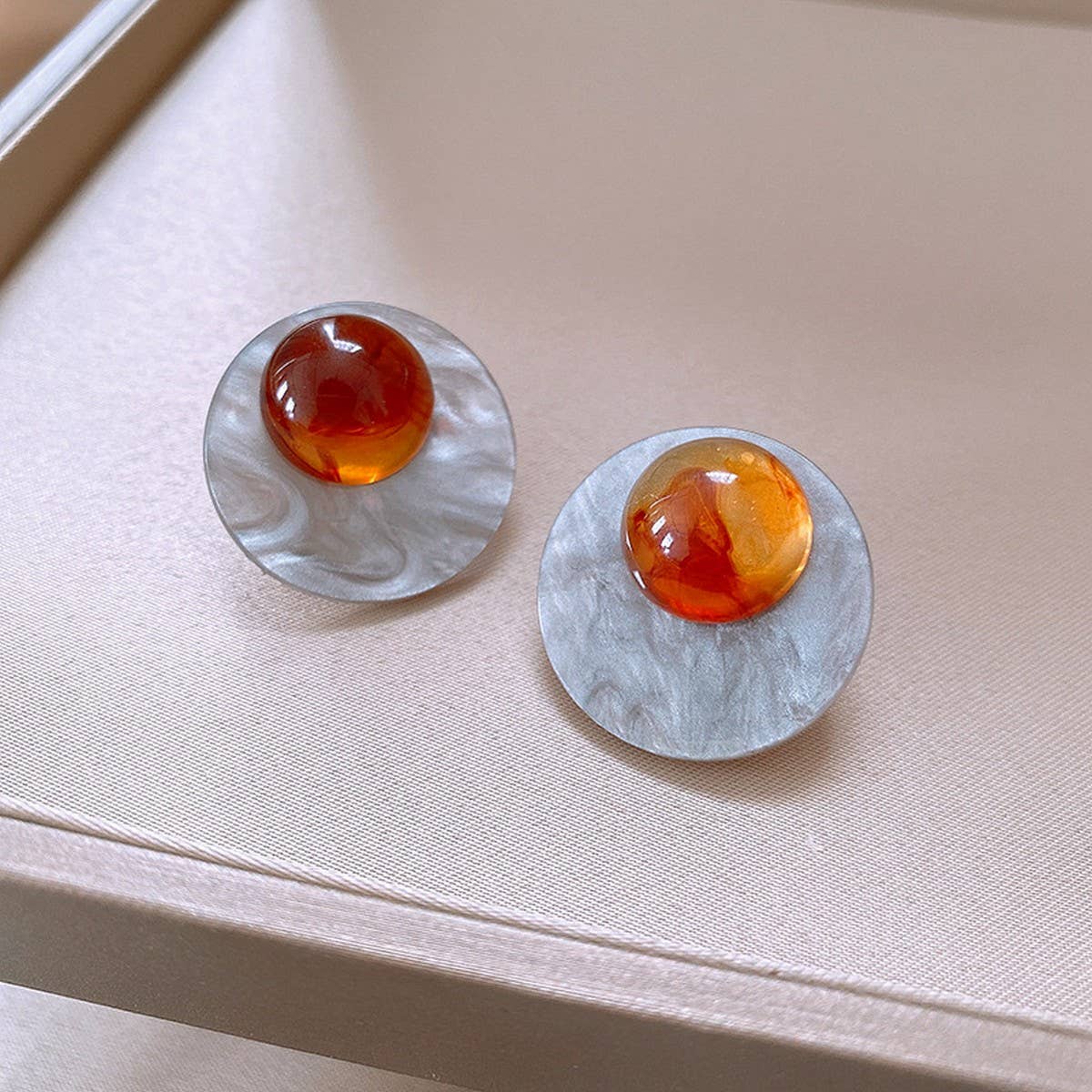 RETRO ROUND SIMPLE VERSATILE EARRINGS_CWAJE2346