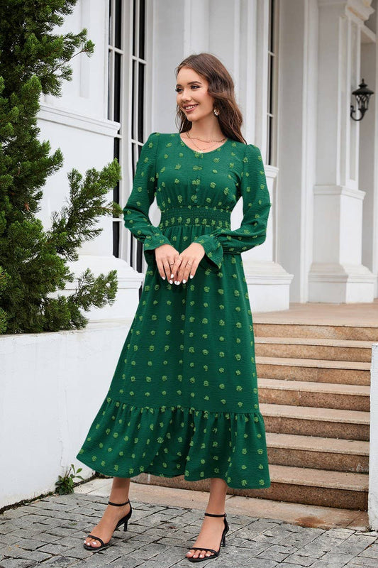 CWDMD4727_FRESH AND SWEET ALL-MATCH DRESS