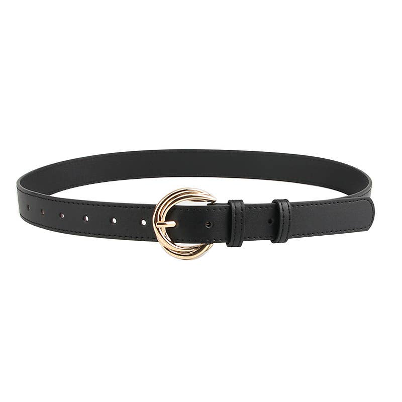 Fashionable versatile and simple alloy belt