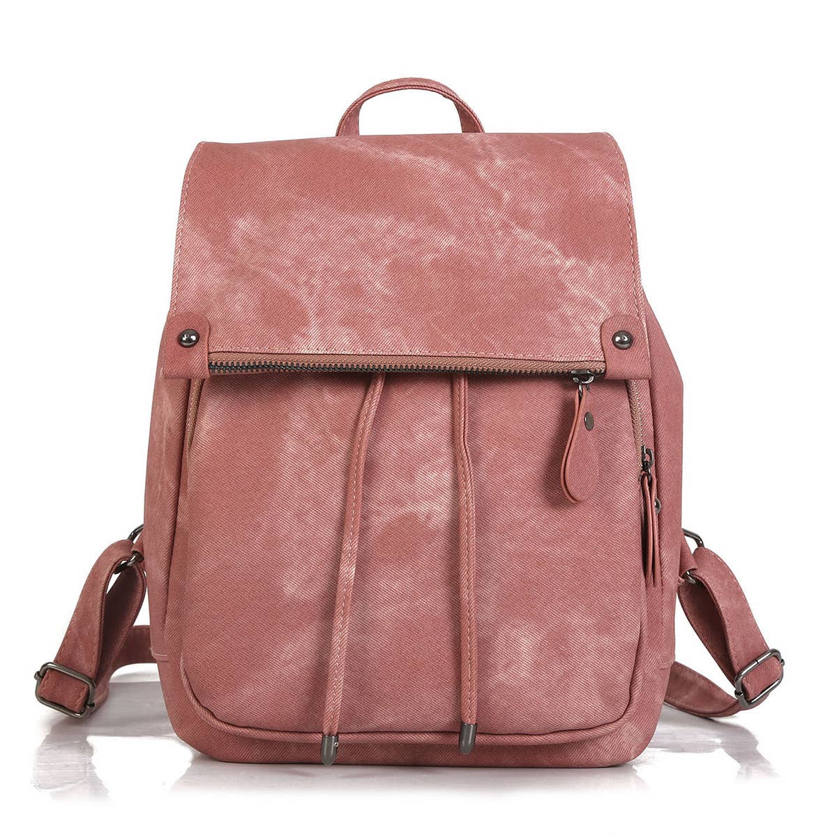 PU LEATHER BACKPACK CANDY COLOR FOR WOMEN HANDBAG_CWAB0741