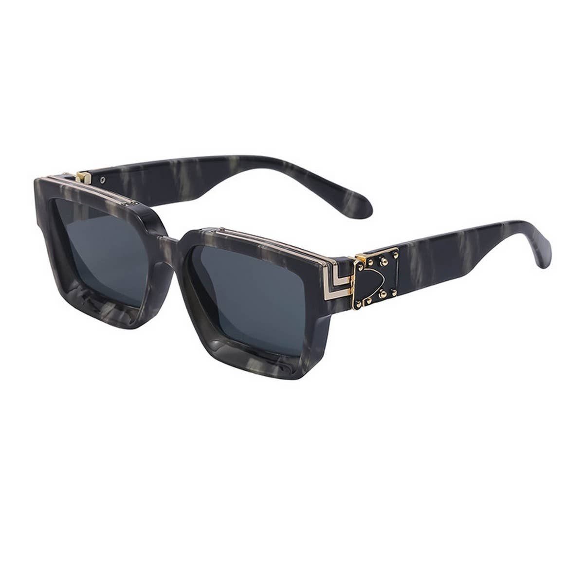 SUNGLASSES FASHION SQUARE FRAME SUNGLASSES GLASSES