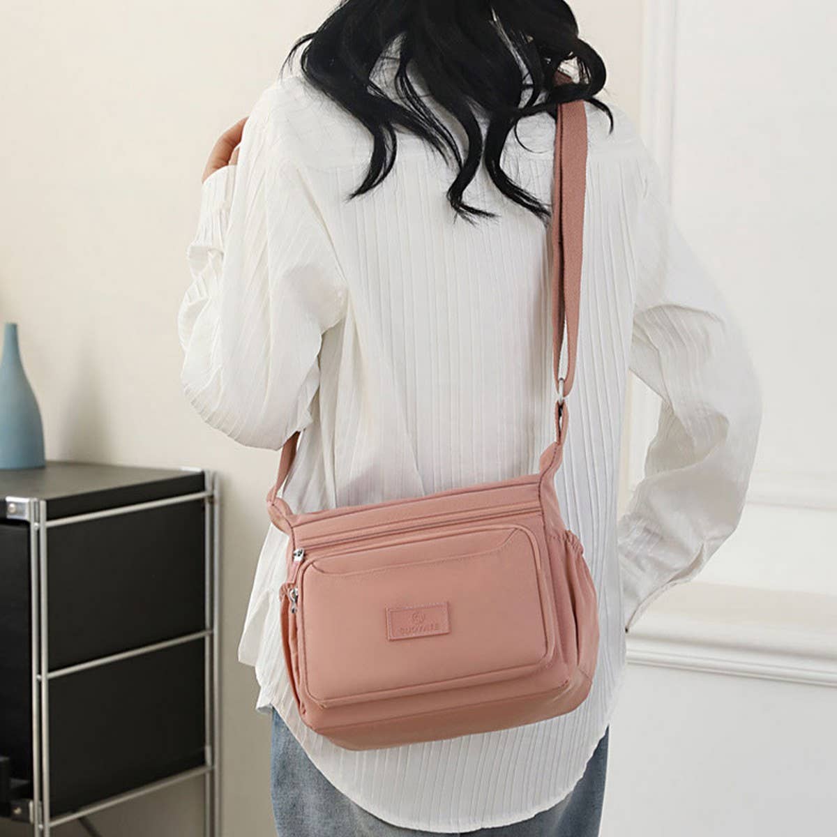 NEW MULTI-POCKET SMALL BAG SHOULDER MESSENGER BAG_CWAB3448