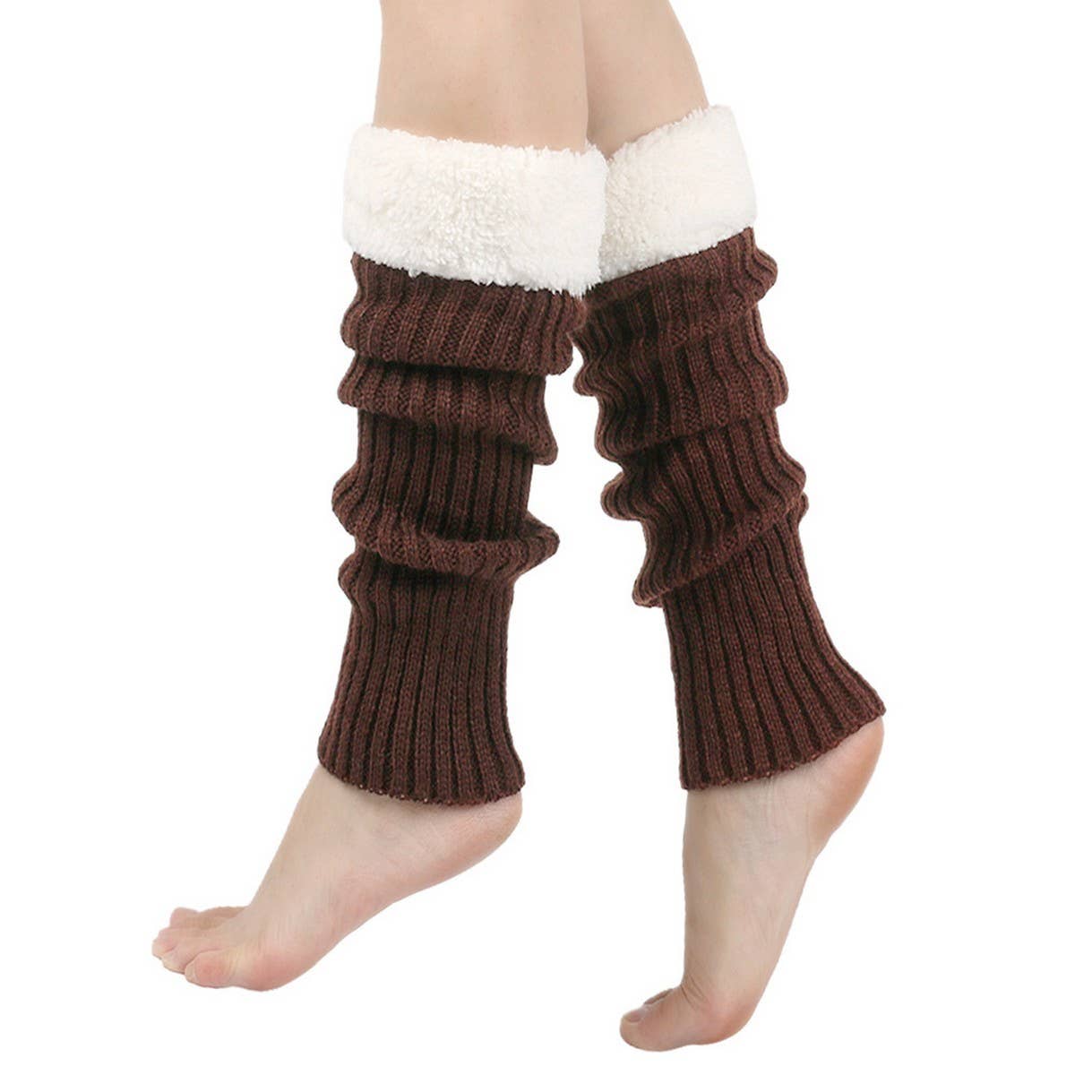CWMM10089_COZY LEG WARMERS &AMP FOOT FOR CHRISTMAS