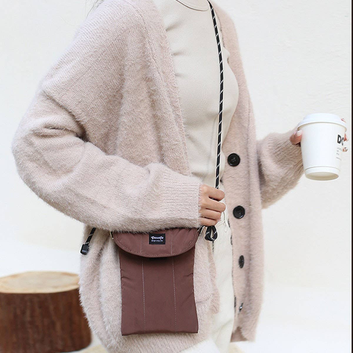 LIGHTWEIGHT MOBILE PHONE SMALL SATCHEL FOR LADIES_CWAB1816