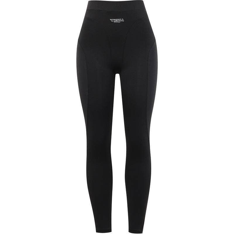 High Waist Knit Slim Fit Flared Yoga Pants