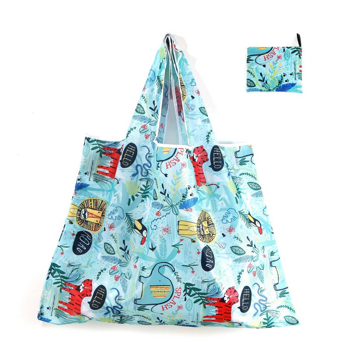 LARGE PORTABLE HAND-HELD ECO-FRIENDLY SHOPPING BAG_CWAB3466
