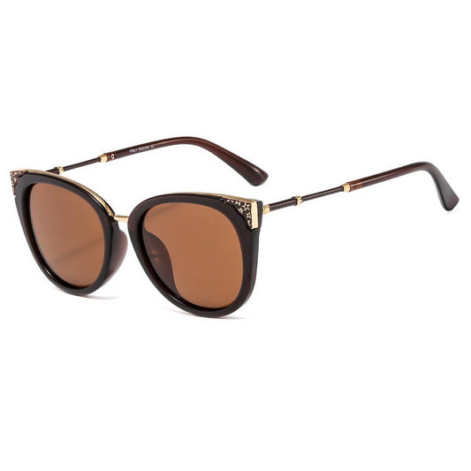 Star Cat Eye Polarized Sunglasses for Women_CWASG1154