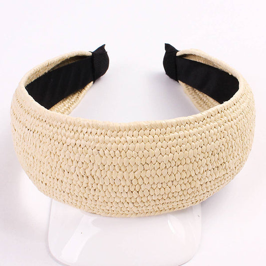 WOMEN WOVEN DETAIL BOHO HAIR BAND _CWAHA0219