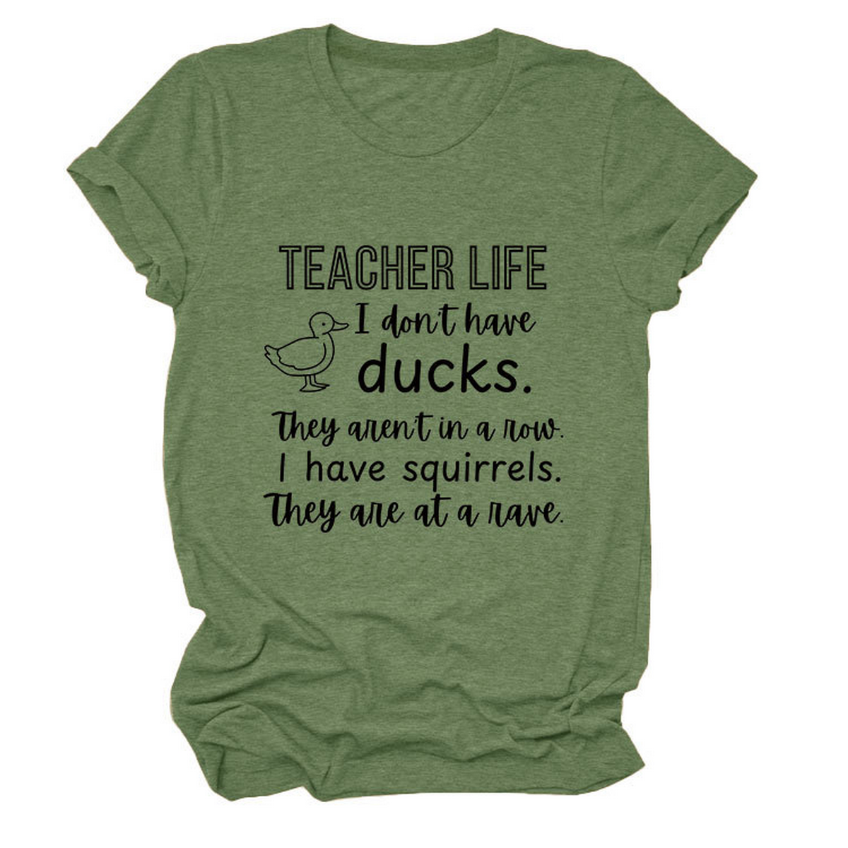 Women??¢s ?œTeacher Life I Don??¢t??Funny Tee_CWTTSL0487