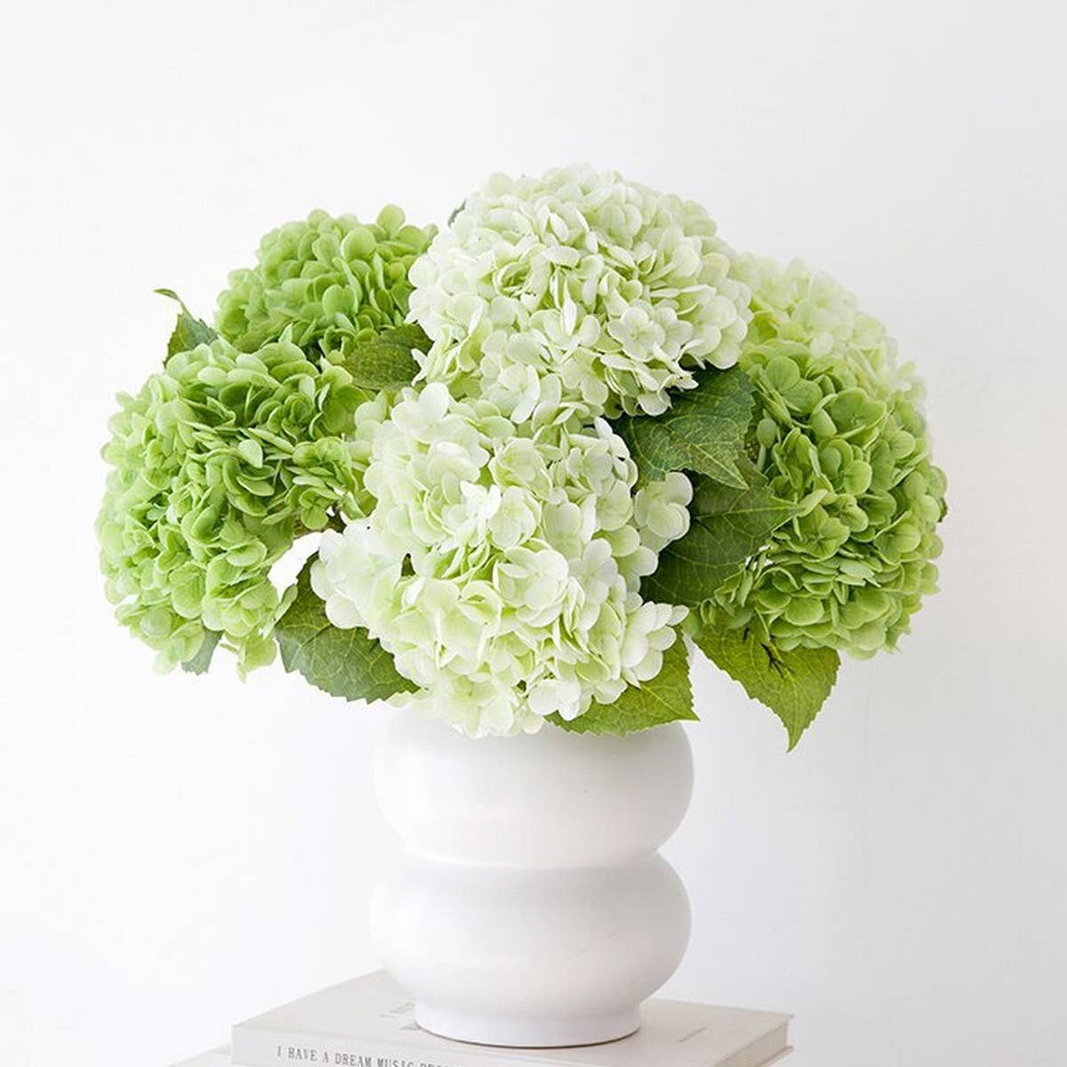 3D Touch Artificial Hydrangea Hotel Wedding Decor_CWMM6463