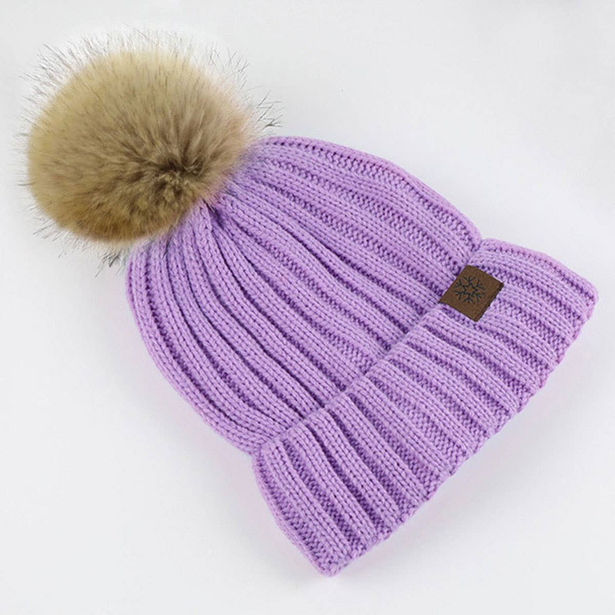 WINTER ADULT OUTDOOR WARM KNITTED SCARF SUIT WOMEN