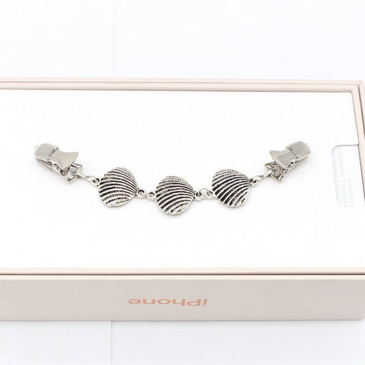 NEW FASHION BEACH STARFISH SHELL SHAWL CLIP