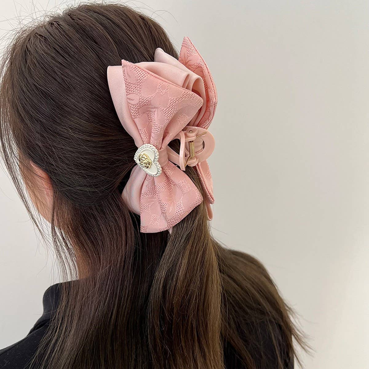 SPRING AND SUMMER HIGH-END LOVE BOW HAIRPINS_CWAHA1201