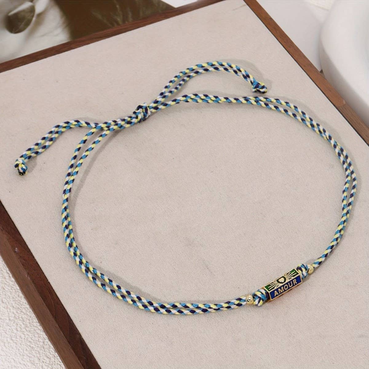 Literary Star Tarot Pendant Colored Bracelet